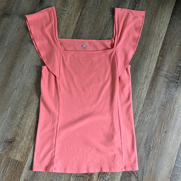 Three Dots Tops - ThreeDots Ruffle Tank